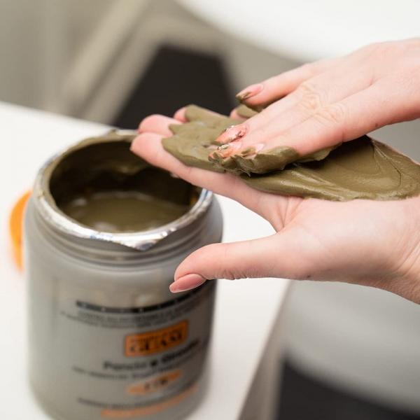 GUAM Algacollagen Algenfango mit Phytokollagen | Straffende Anti-Aging-Behandlung bei schlaffer Haut | 500 g (694)